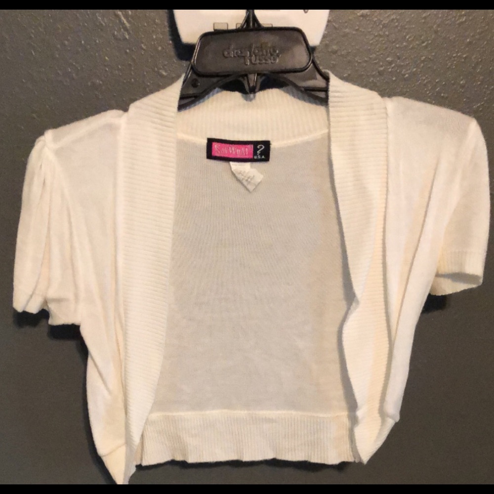 Cropped cardigan
